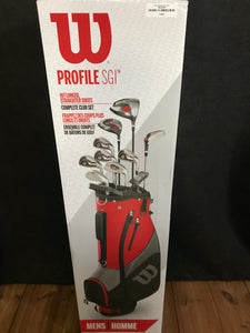 Wilson Golf Clubs for sale at Foxchase Golf Club Pro Shop. Wilson Profile SGI Clubs